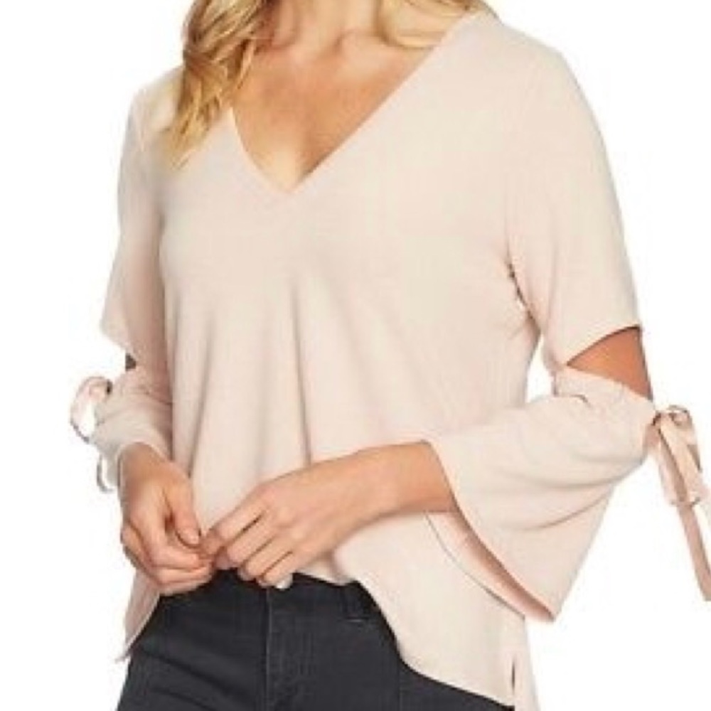 1.state Cozy Slit Sleeve Top